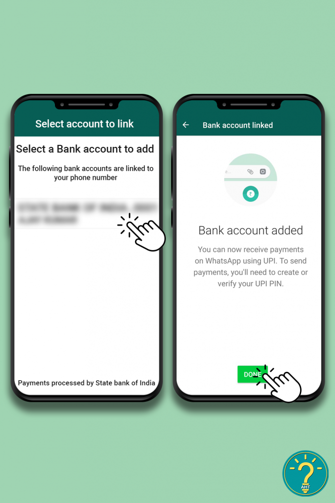 How To Activate WhatsApp Payment? Step 10- AHT