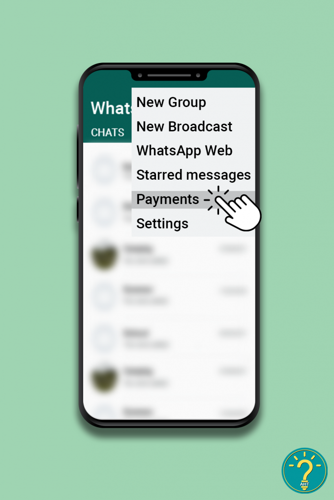 How To Activate WhatsApp Payment? Step2- AHT