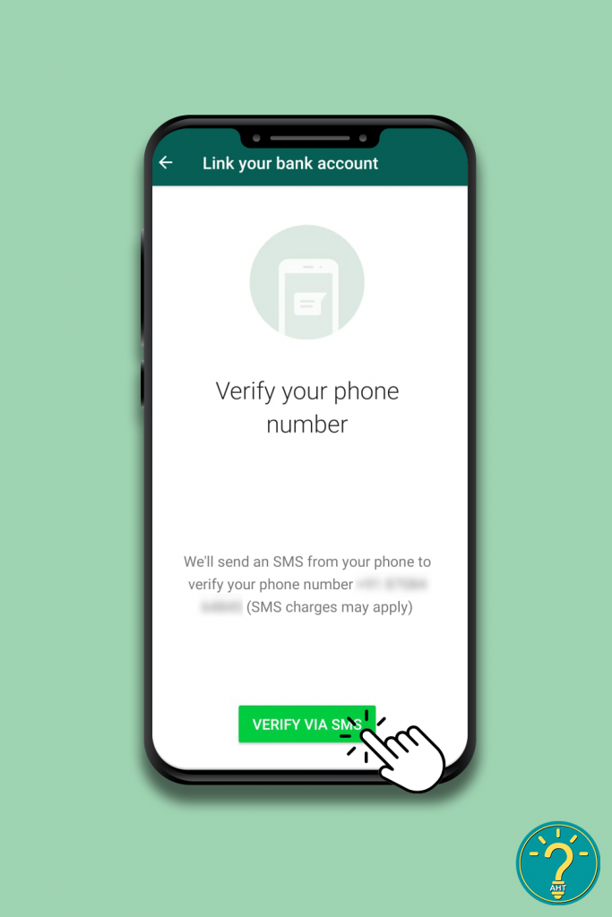 How To Activate WhatsApp Payment? Step 6- AHT